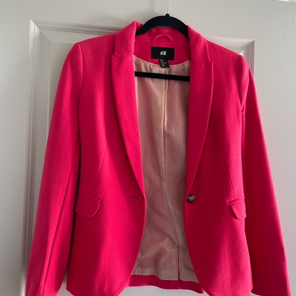 H&M Jackets & Blazers - H&M Pink Blazer